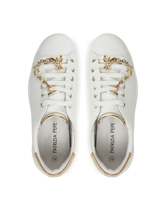 Patrizia Pepe Patrizia Pepe Снікерcи PPJ305 27 Білий