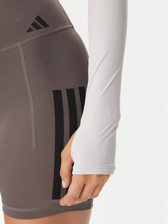 adidas adidas Технічна футболка Power Essentials Workout Contour KD2217 Фіолетовий Slim Fit