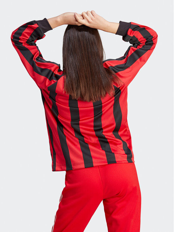 Blusa Jacquard Long-Sleeve Top Jersey IC6634 Nero