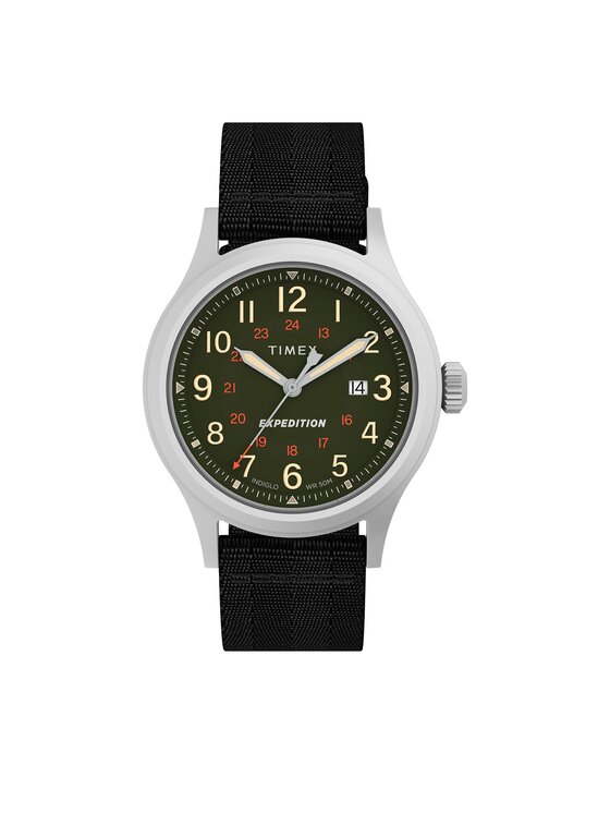 Timex Pulkstenis Expedition North TW2V65700 Melns