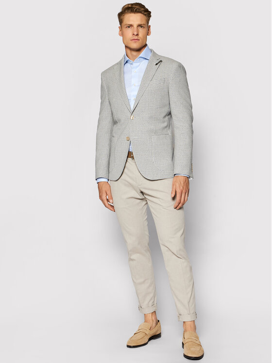 Camicia HV37 Blu Slim Fit
