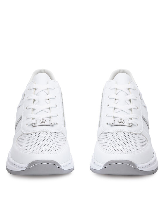 Rieker Rieker Sneakersy N4315-80 Biały
