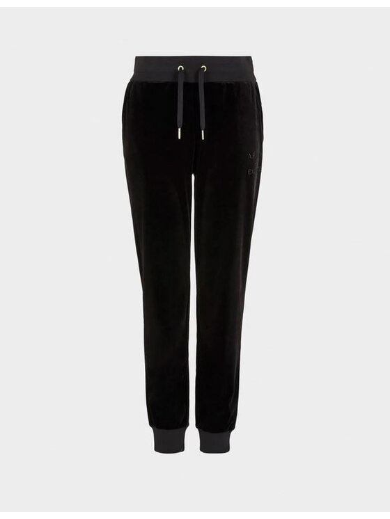 Armani Exchange Armani Exchange Teplákové kalhoty 6RYP85 YJ9WZ 1200 Černá Regular Fit