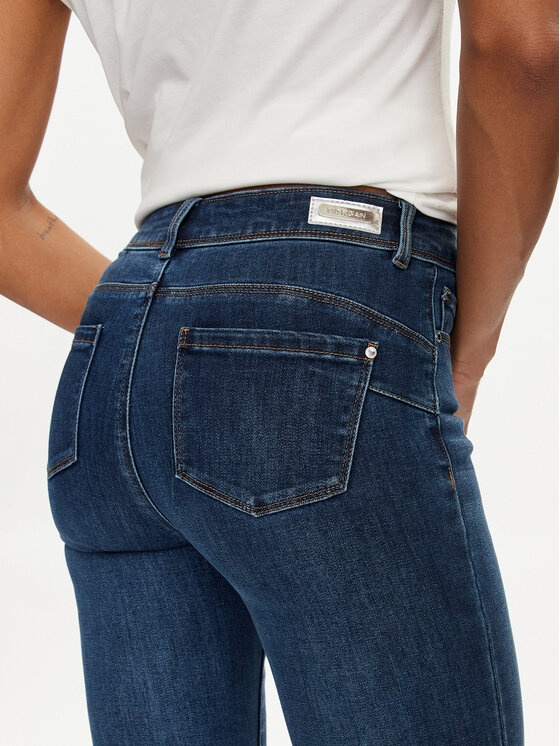 Morgan Morgan Traperice 201-POM.P Tamnoplava Slim Fit