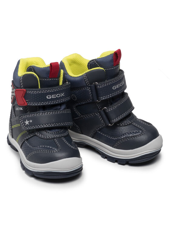 Geox Geox Snehule B Flanfil B.B Abx A B163VA 054FU C0735 M Tmavomodrá