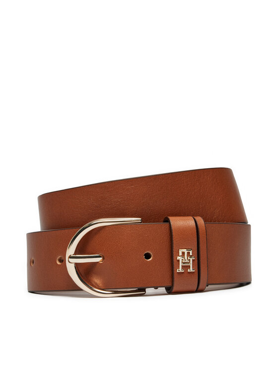 Tommy Hilfiger Cintura da donna Essential Effortless AW0AW16352 Marrone, taglia : 70