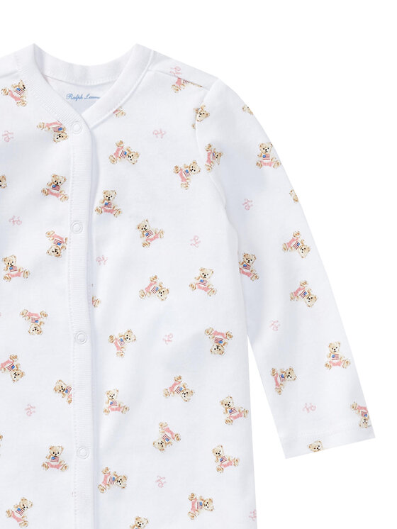 Polo Ralph Lauren Polo Ralph Lauren Šliaužtinukai 310682708001 Balta
