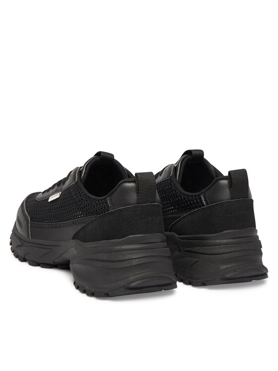 Calvin Klein Calvin Klein Snīkeri Hike Runner Lup Lin Mesh HW0HW03000 Melns