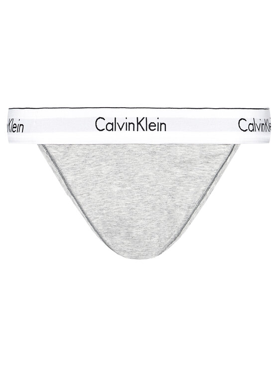 Calvin Klein Underwear Calvin Klein Underwear Chilot clasic Tanga 000QF4977A Gri