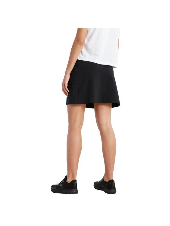 Skechers Skechers Pantaloncini sportivi Skechers Go Walk Skort Nero Regular Fit