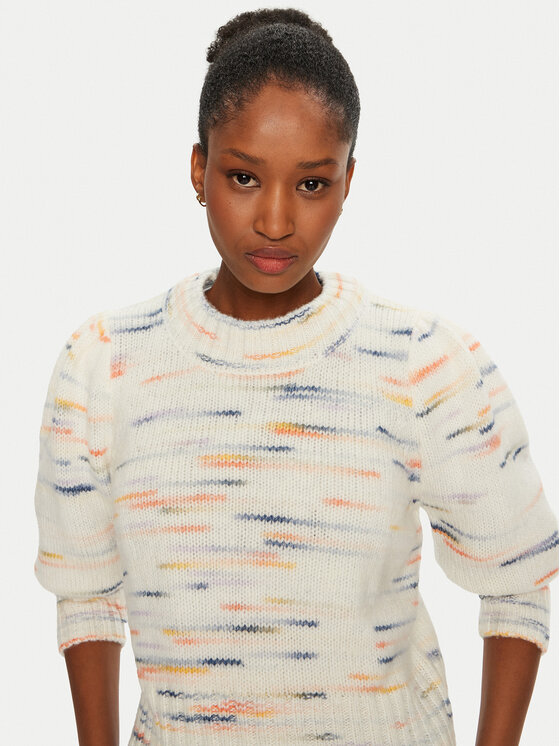 Munthe Munthe Sweter 244162124474 Beżowy Regular Fit