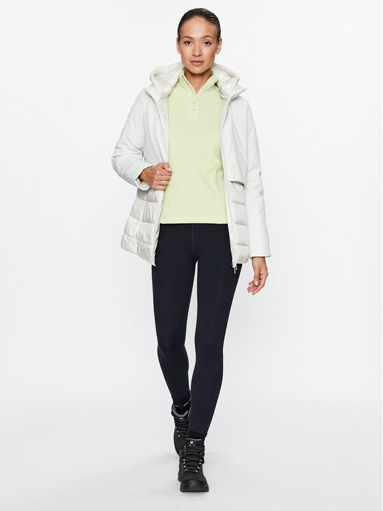 CMP CMP Μπουφάν χειμωνιάτικο 33K3616 Λευκό Regular Fit