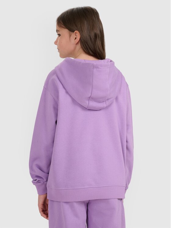 4F 4F Felpa 4FJRAW25TSWSF2467-51S Viola Oversize
