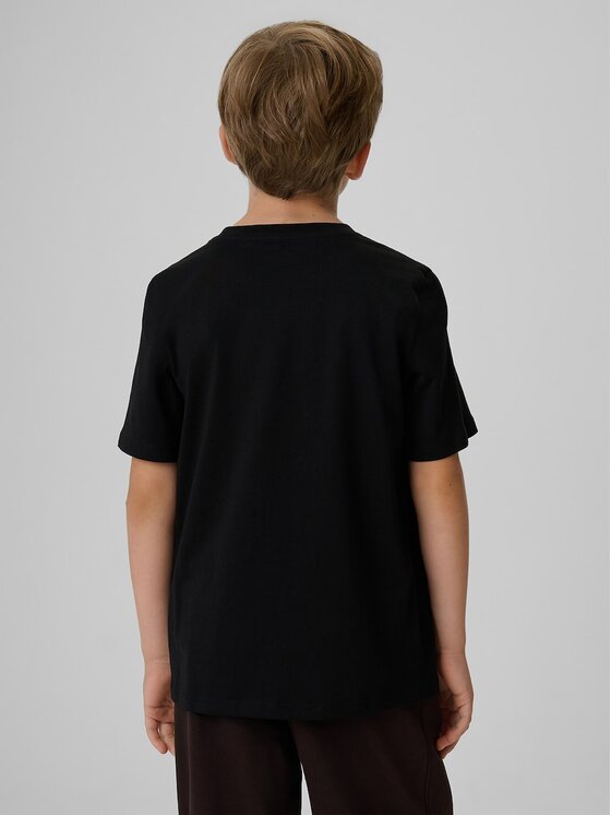 4F 4F T-Shirt 4FJKAW26TTSHM4456-20S Czarny Regular Fit