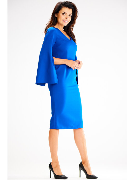Awama Awama Abito da sera A596 Blu Basic Fit