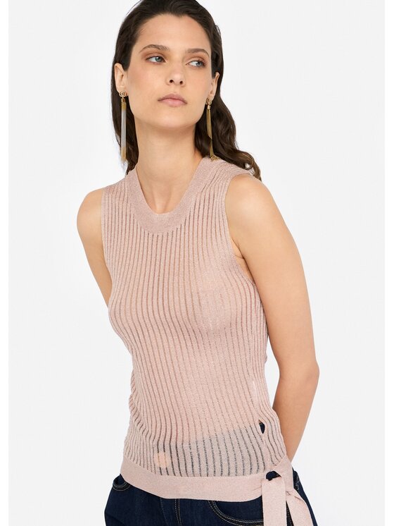 Liu Jo Liu Jo Maglione CF5102MS015A4355 Rosa Slim Fit