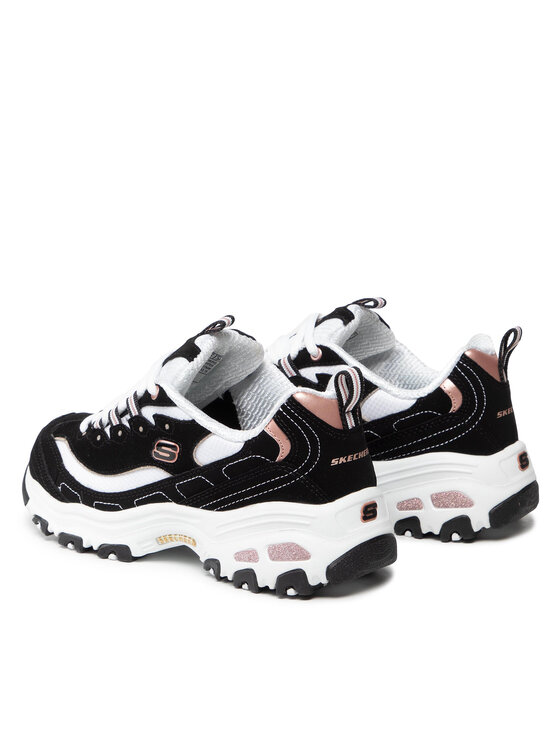 Skechers Skechers Sneakersy Devoted Fan 13154/BKRG Czarny