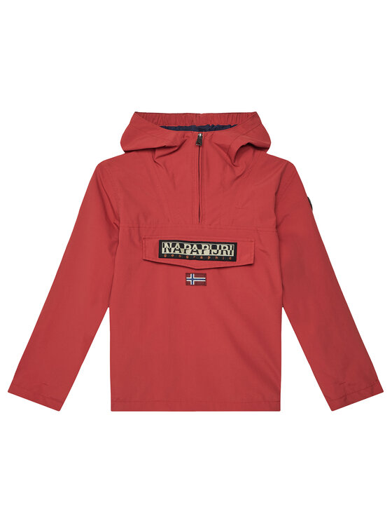 Napapijri Napapijri Anorak stiliaus striukė Rainforest Sum 4 NP0A4GGD Raudona Regular Fit