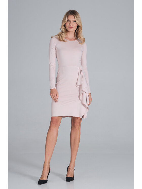FIGL FIGL Sukienka codzienna M839 Różowy Regular Fit