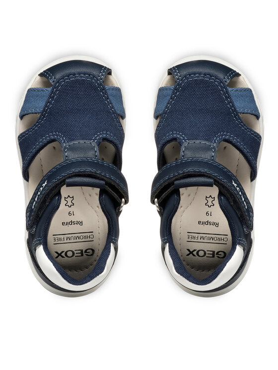 Geox Geox Sandały B Sandal Zapito B556EC 05410 C4211 Granatowy