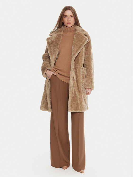 BOSS BOSS Кожух C_Catedy 50548583 Бежов Relaxed Fit