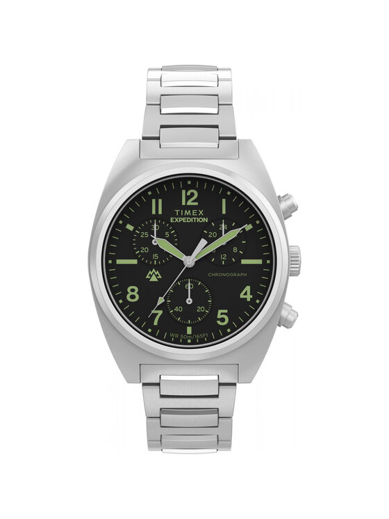 Timex Timex Zegarek TW2Y61200 Srebrny