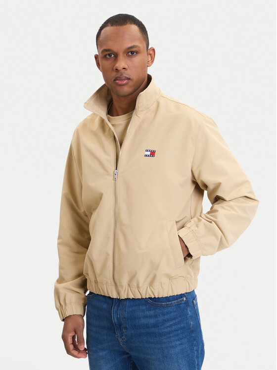 Tommy Jeans Tommy Jeans Pārejas jaka Essential DM0DM22720 Bēšs Regular Fit