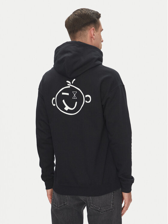 Etnies Etnies Sweatshirt Ko X Sour Solution 4130003801 Schwarz Regular Fit