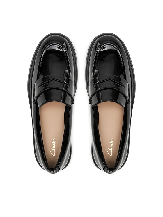 Clarks Lordsy Orinoco 2 Penny 261747874 Czarny | Modivo.pl