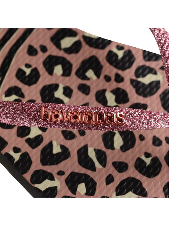 Havaianas Havaianas Παντόφλες HAVAIANAS Ciabatta Donna Hav. Slim Animals Mix 4147964.1924 Nero Μαύρο