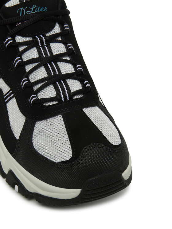 Skechers Skechers Tenisice D'Lites Hiker 180128/BKW Crna