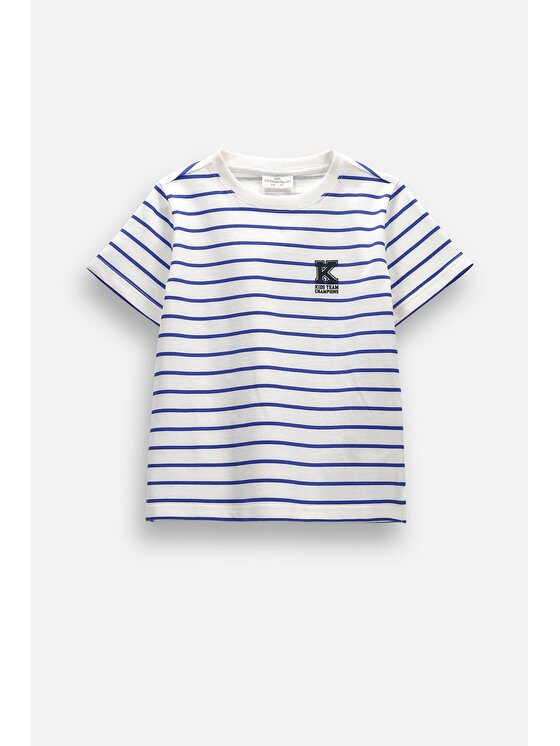 Coccodrillo Coccodrillo T-Shirt ZC6143207ABK-032 Granatowy Regular Fit