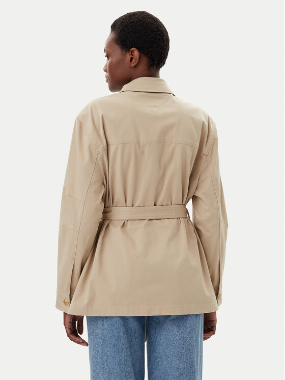 Tommy Hilfiger Tommy Hilfiger Prijelazna jakna WW0WW45933 Bež Regular Fit
