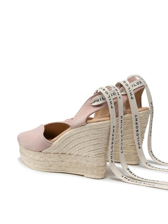 Manebi Manebi Espadrilky Manebi by Philosophy Di Lorenzo Serafini 41A6301-8003-0226 Ružová