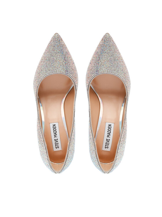 Steve Madden Steve Madden Štikle Evelyn-R Pump SM11002840-02003-06K Srebrna