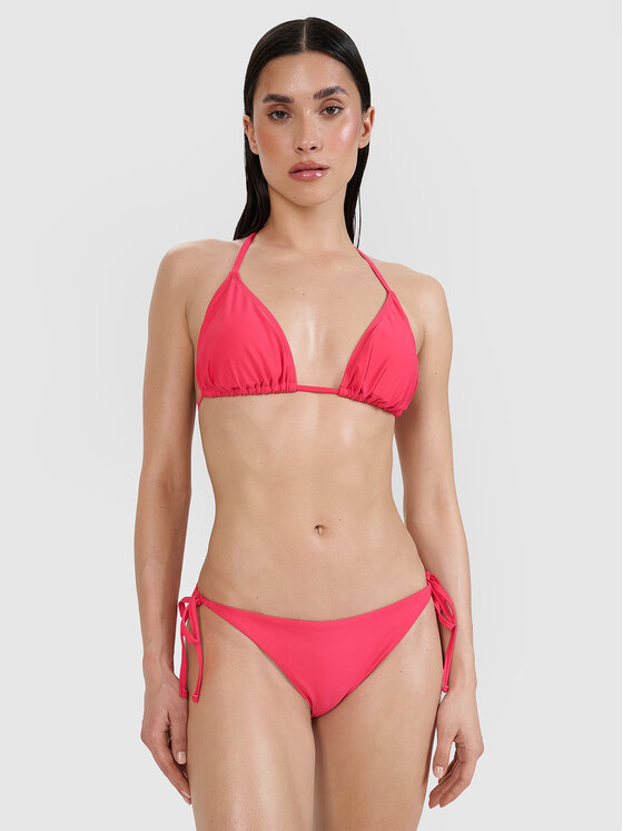 4F 4F Góra od bikini BEACHWEAR BASIC Różowy
