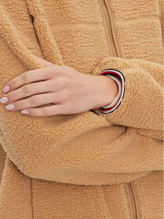 Tommy Hilfiger Tommy Hilfiger Демісезонна куртка WW0WW43223 Бежевий Loose Fit