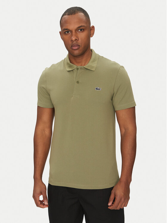 Lacoste Polo DH5522 Cachi Regular Fit, taglia : 4
