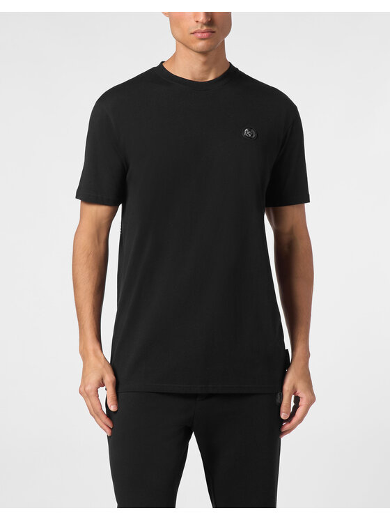 Plein Sport Plein Sport T-Shirt 10153 Czarny Regular Fit