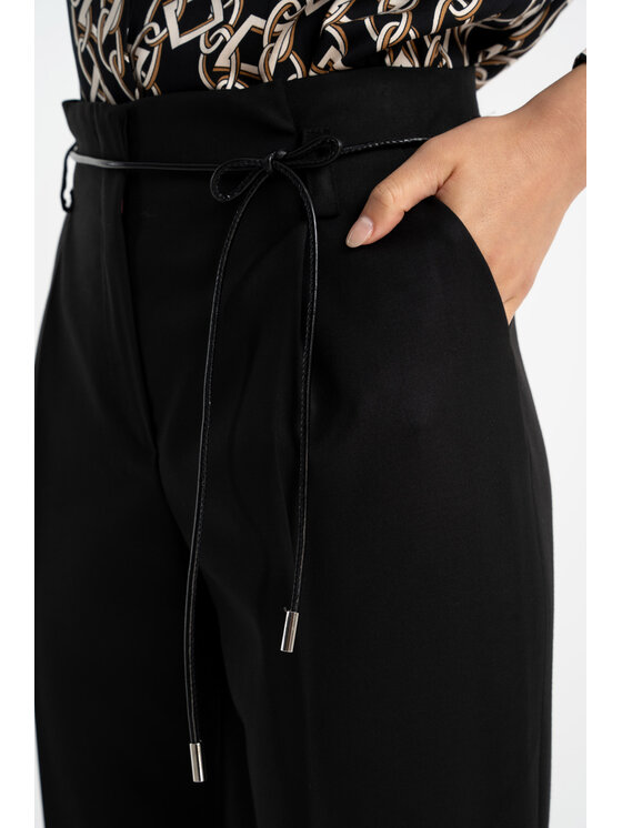 CLICK CLICK Dámské kalhoty 30-459 Černá Anatomic Fit