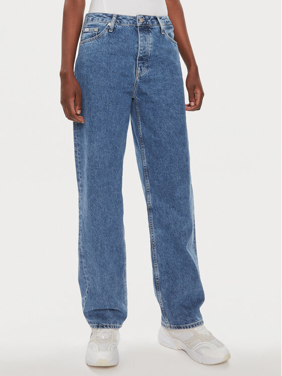 Calvin Klein Jeans Calvin Klein Jeans Farmer 90's J20J222753 Kék Straight Fit