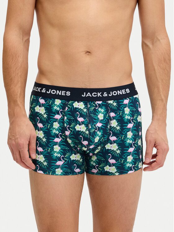 Jack & Jones Komplet bokserek Flamingo 12295142 Granatowy