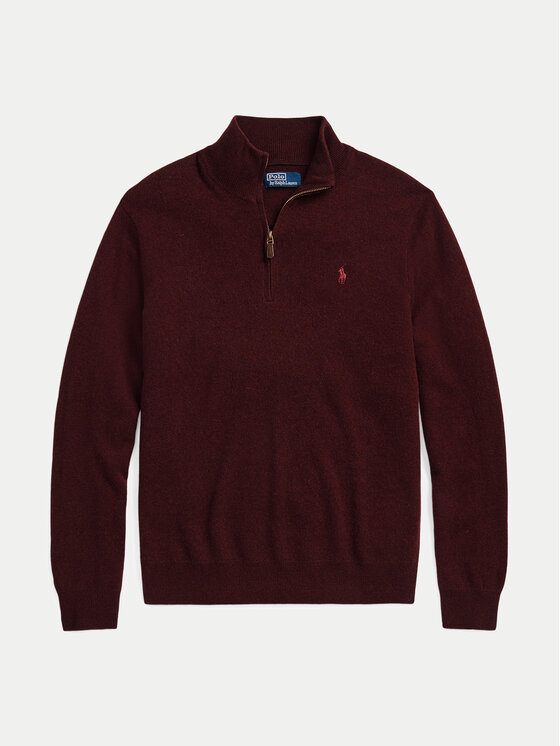 Polo Ralph Lauren Polo Ralph Lauren Sweter 710876756008 Bordowy Regular Fit