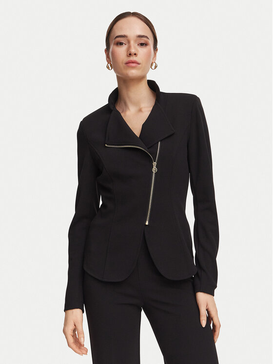 Rinascimento Rinascimento Сако CFC0130203003 Черен Slim Fit
