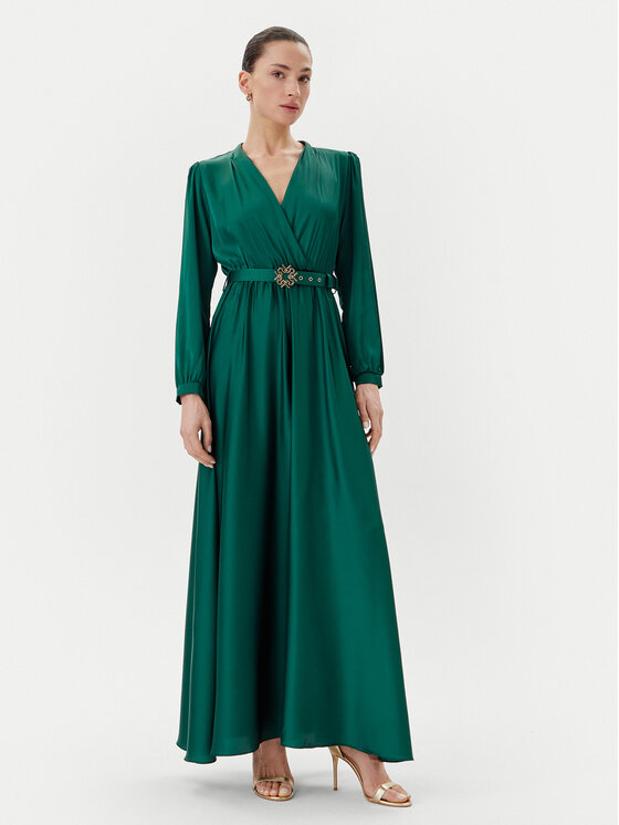 Női Rinascimento Estélyi ruha, Méret: XS, Zöld, CFC0123670003