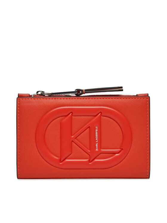 KARL LAGERFELD KARL LAGERFELD Портфейл 235W3231 Червен