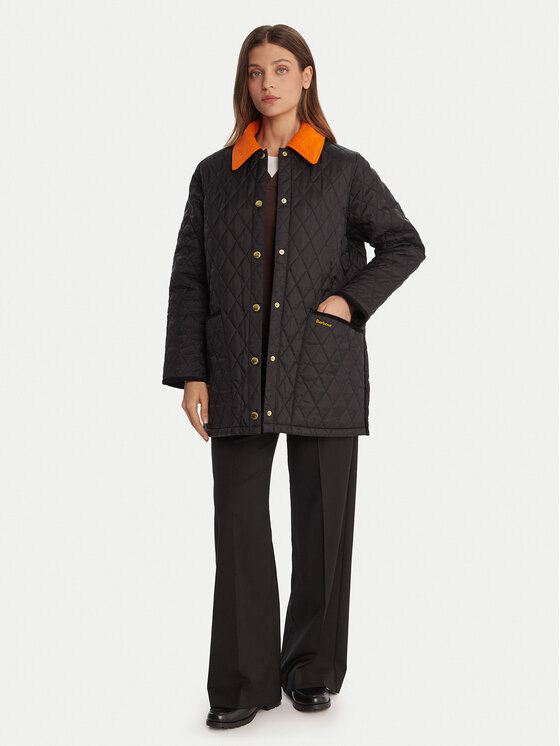 Barbour Barbour Demisezoninė striukė Liddesdale LQU1852BK12 Juoda Regular Fit