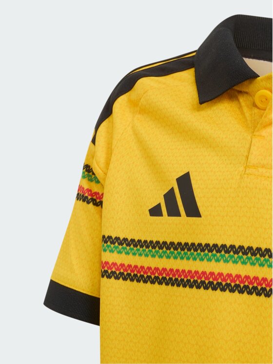 adidas adidas Komplet sportowy Jamaica 26 x Bob Marley Home Żółty Regular Fit