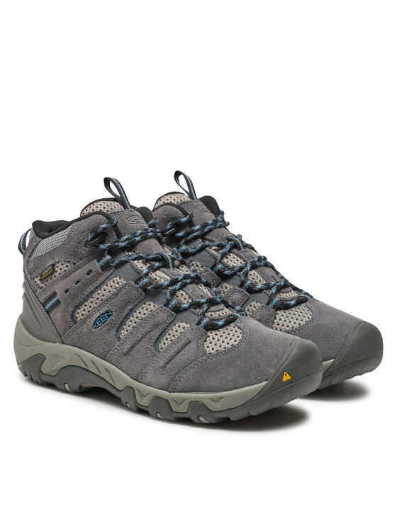 Keen Keen Trekking čevlji Headout Mid Wp Steel 1028307 Siva