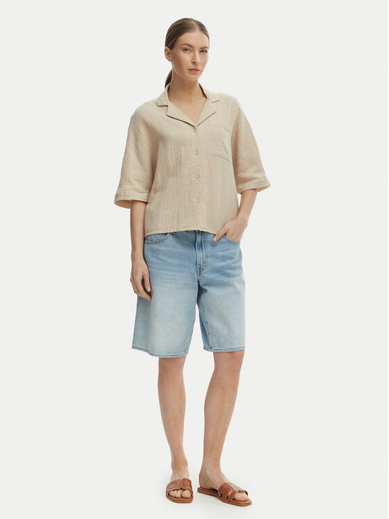 ONLY ONLY Camicia Thyra 15267839 Beige Regular Fit
